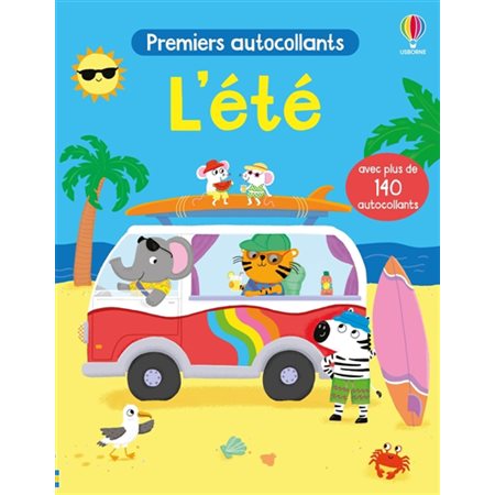 L'été : Premiers autocollants