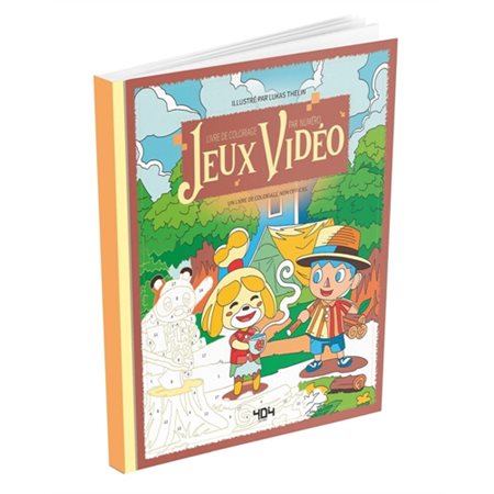 Coloriages par numéro : Jeux vidéo