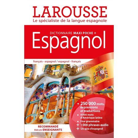 Dictionnaire maxipoche + espagnol