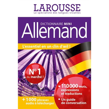 Allemand : dictionnaire mini : français-allemand, allemand-français