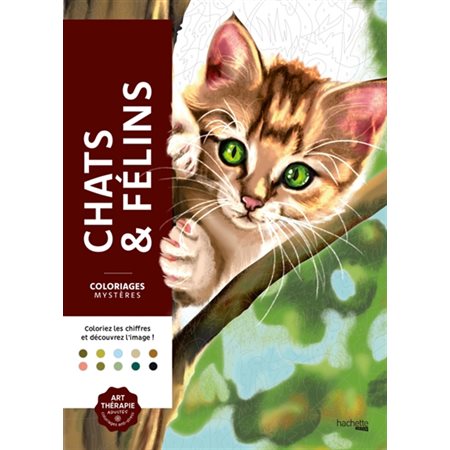 Coloriages mystères : Chats et félins