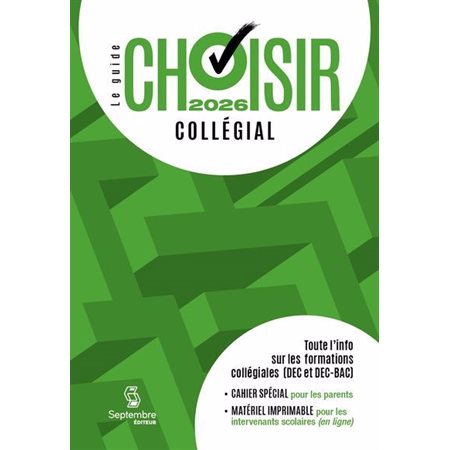 Guide Choisir - Collégial 2026