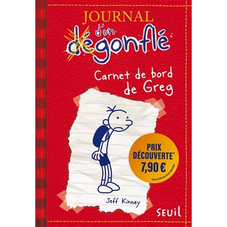 Journal d'un dégonflé #1 Carnet de bord de Greg Heffley
