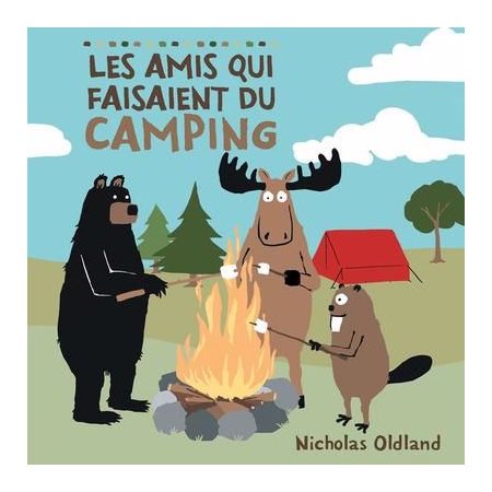 Les amis qui faisaient du camping