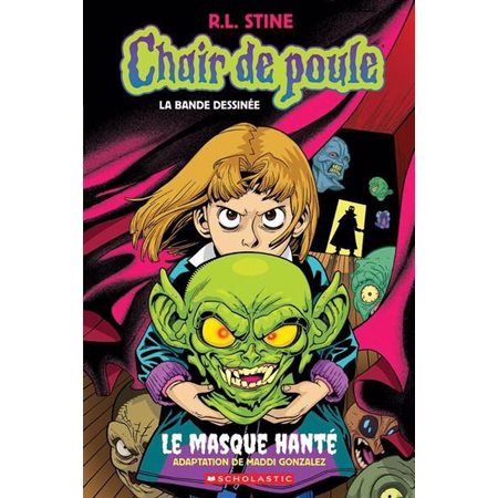 Chair de poule : La BD #1 Le masque hanté