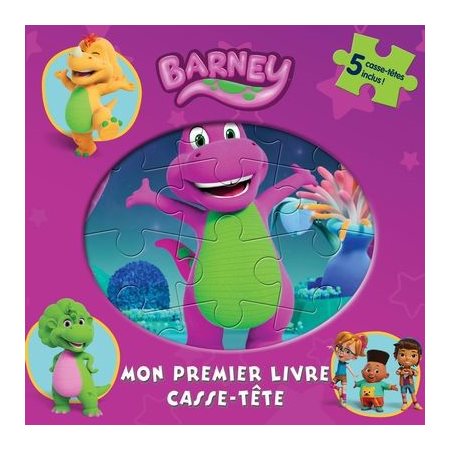 Mon premier livre casse-tête : Barney