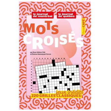 Pause Café - Mots croisés #1