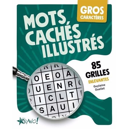 Mots cachés illustrés : Gros caractères