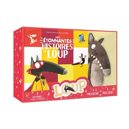 Coffret : Mes étonnantes histoires de Loup