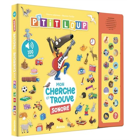 P'tit Loup : Mon cherche et trouve sonore