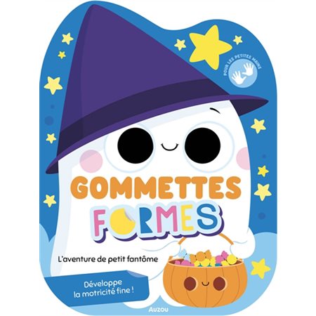 Gommettes formes : L'aventure de petit fantôme