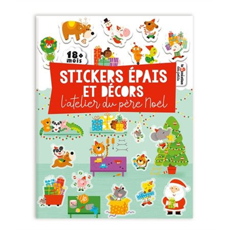 Stickers épais et décors : L'atelier du père Noël