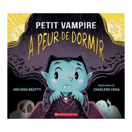 Petit vampire a peur de dormir