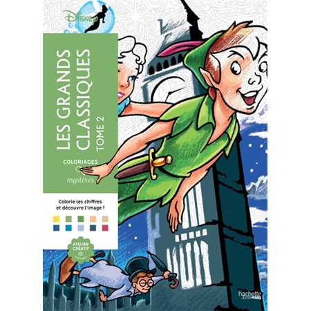 Coloriages mystères Disney : Les grands classiques #2