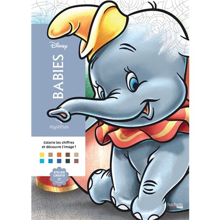 Coloriages mystères Disney : Babies