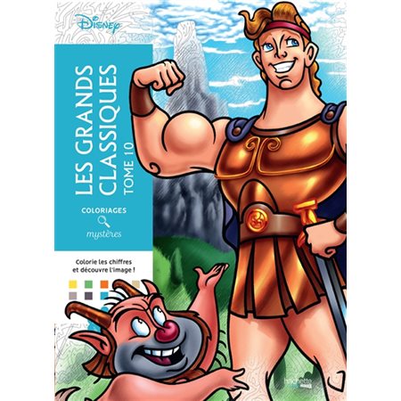 Coloriages mystères Disney : Les grands classiques #10