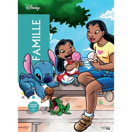 Coloriages mystères Disney : Famille