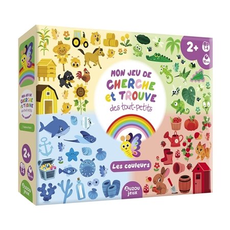 Mon jeu de cherche et trouve des tout-petits : Les couleurs