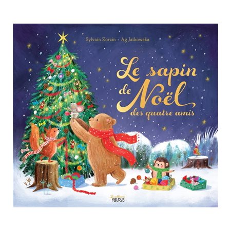 Le sapin de Noël des quatre amis