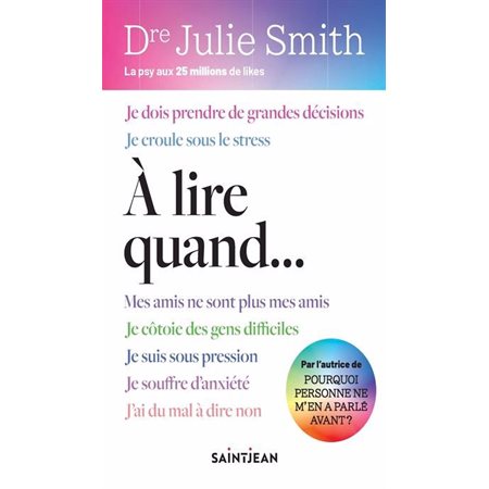 À lire quand…