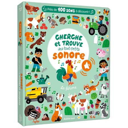 Cherche et trouve des tout-petits sonore : La ferme