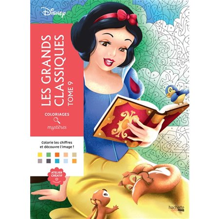 Coloriages mystères : Les grands classiques Disney, #9