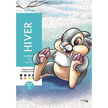 Coloriages mystères : Hiver