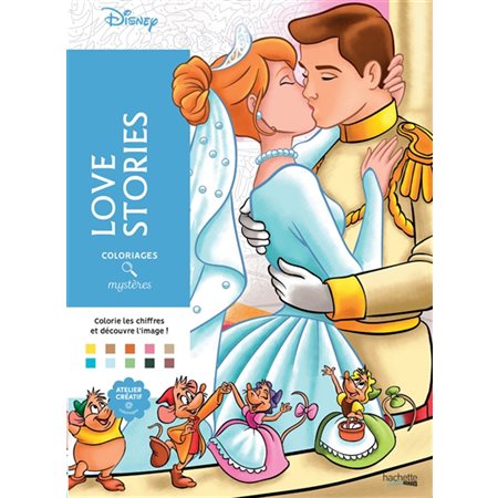 Coloriages mystères : Love stories