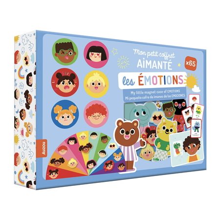 Mon petit coffret aimanté : Les émotions