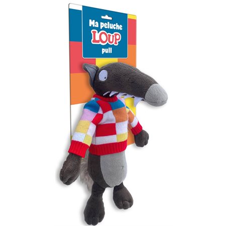Ma peluche loup pull