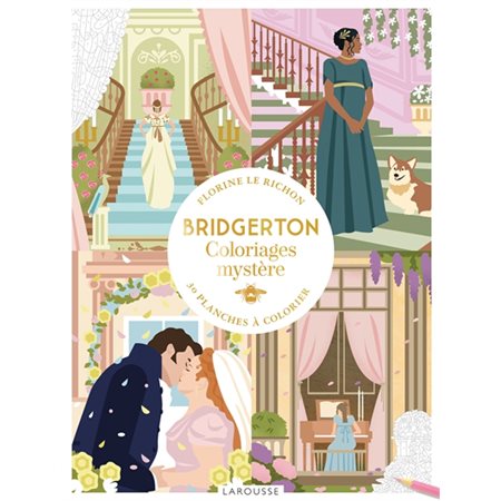 Bridgerton : coloriage mystère