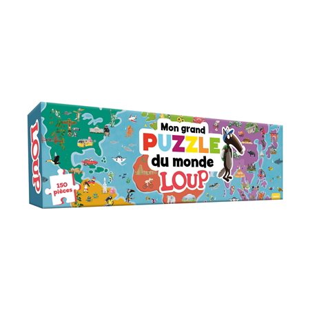 Mon grand puzzle du monde Loup