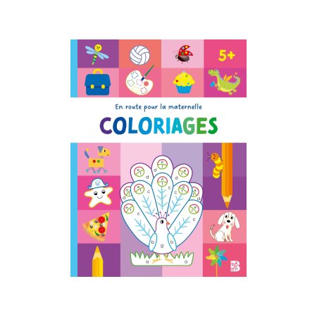 En route pour la maternelle : Coloriage 5+