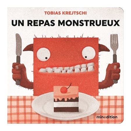 Un repas monstrueux, Un livre à volets Minedition