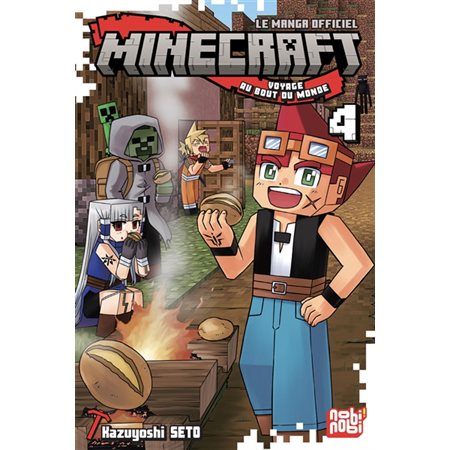 Minecraft, le manga officiel : Voyage au bout du monde #4
