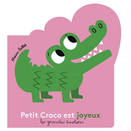 Petit Croco est joyeux