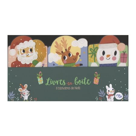 Livres-en-boîte : 3 histoires de Noël