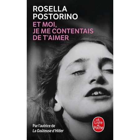 Et moi, je me contentais de t'aimer