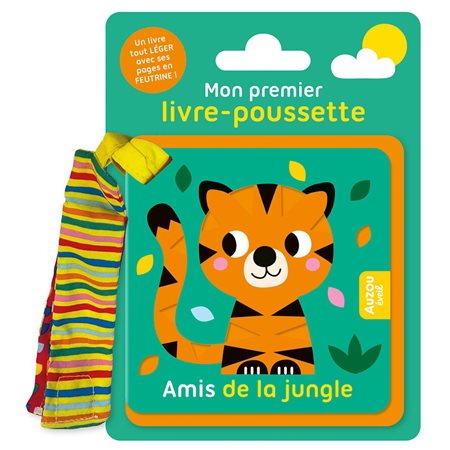Mon premier livre-poussette : Amis de la jungle