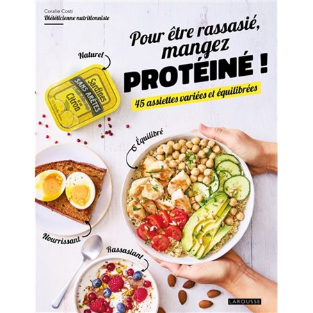 Pour être rassasié, mangez protéiné!