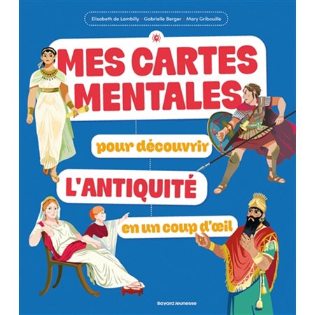 Mes cartes mentales pour découvrir l'Antiquité en un coup d'oeil Mes cartes mentales pour découvrir l'Antiquité en un coup d'oeil