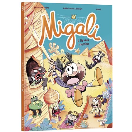 Migali #8 L'île aux momies Migali #8 L'île aux momies