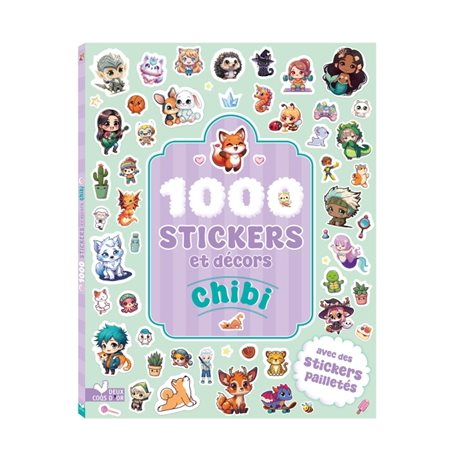 1000 stickers et décors chibi