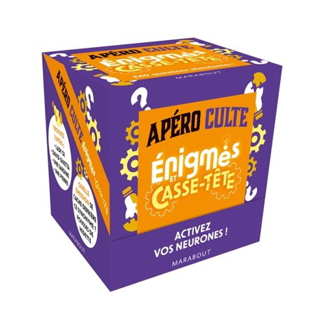 Apéro Culte : Enigmes et casse-tête Apéro Culte : Enigmes et casse-tête
