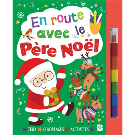 En route avec le Père Noël