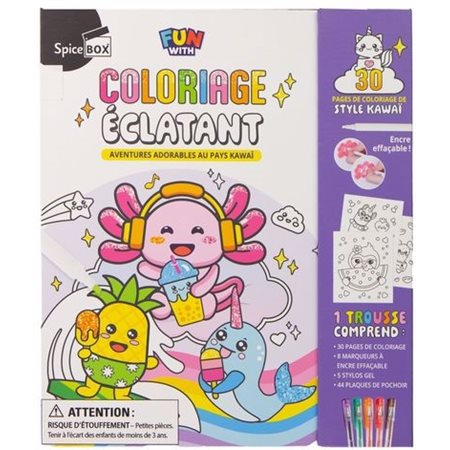 Coloriage éclatant