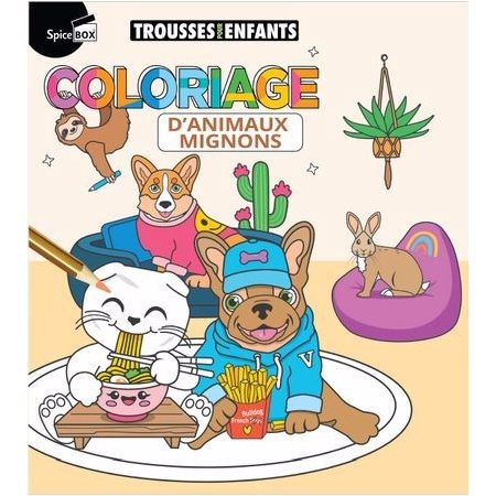 Coloriage d'animaux mignons