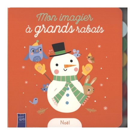 Mon imagier à grands rabats : Noël