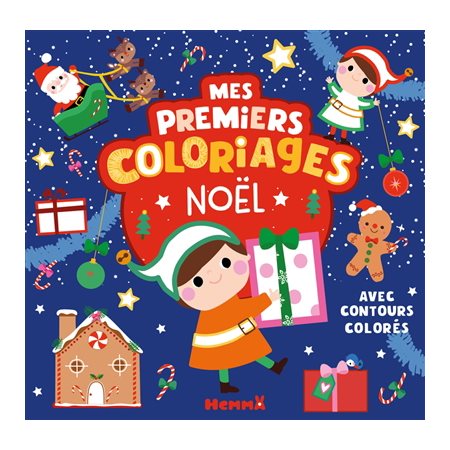 Mes premiers coloriages : Noël