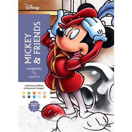 Coloriages mystères : Mickey & friends